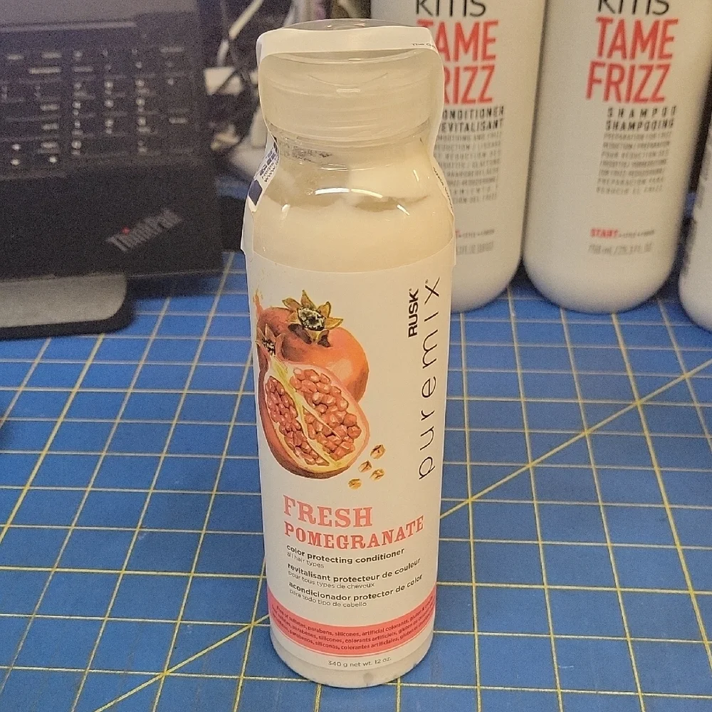 Rusk Puremix Fresh Pomegranate Conditioner New 340g Bottle